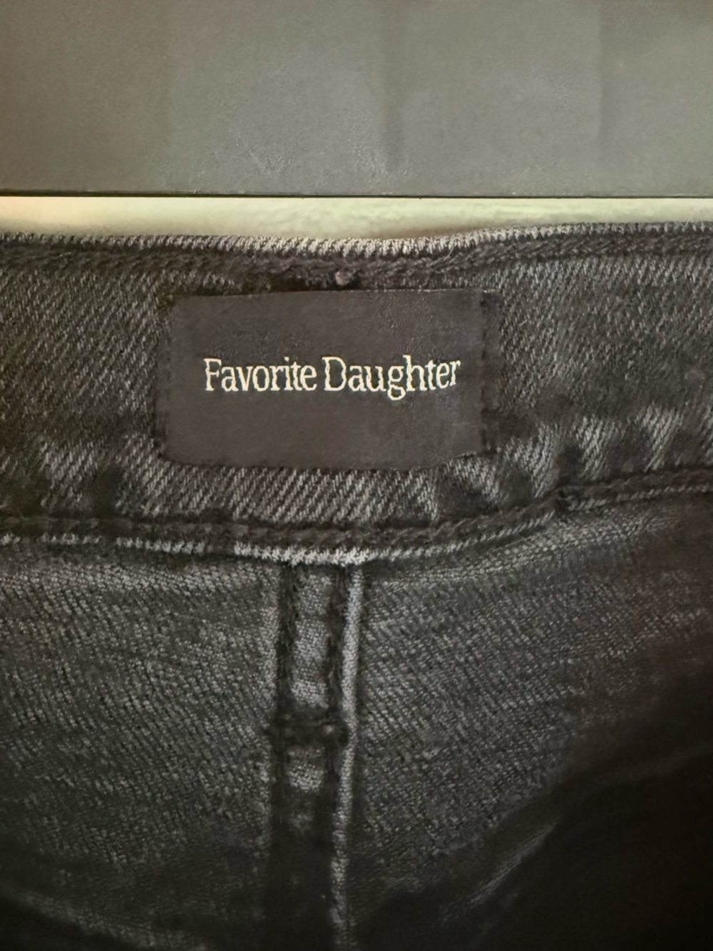 Favorite Daughter High-Rise Button-Fly Flare Jeans, Size 29 - Picture 4 of 8